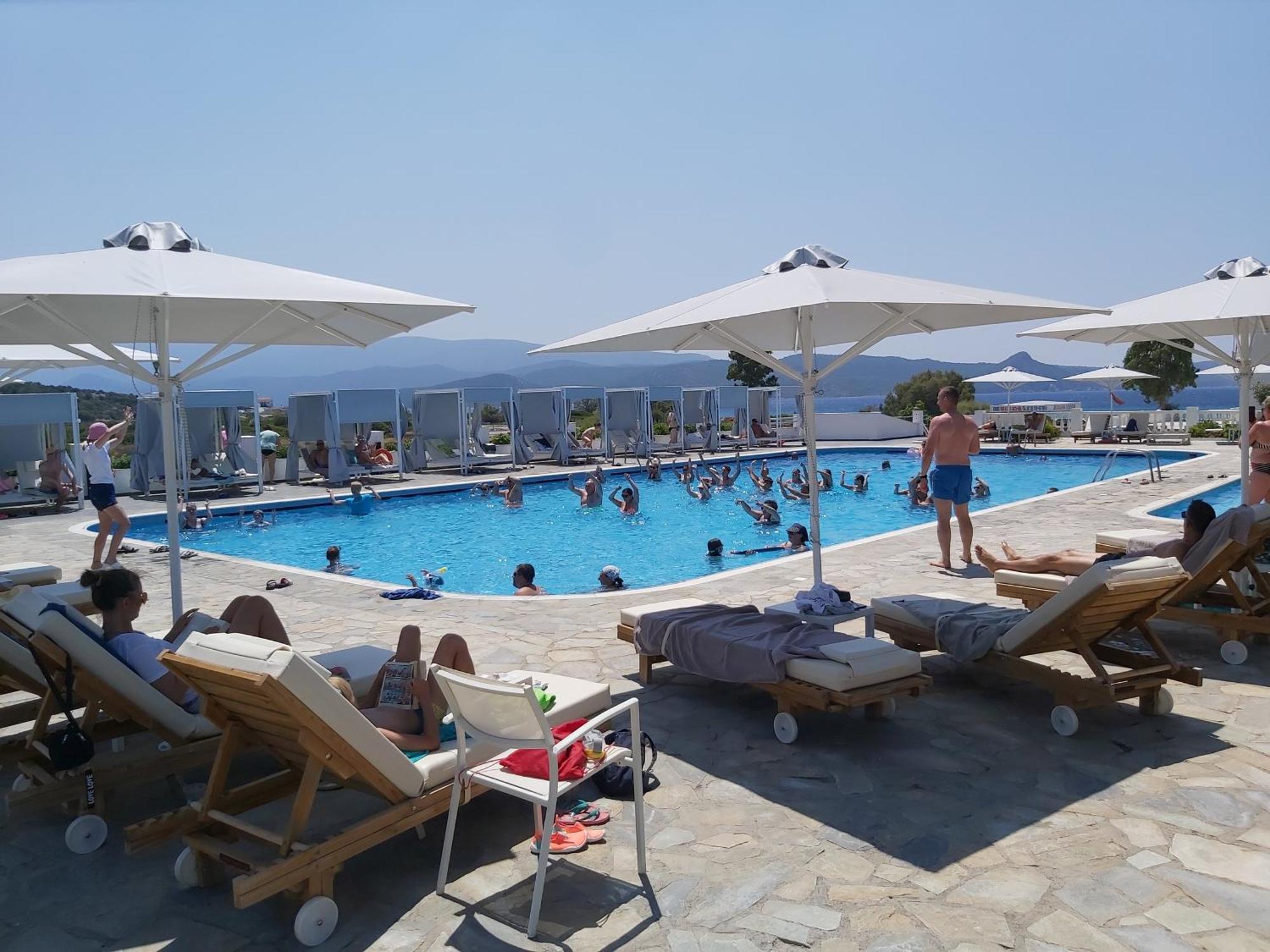 Sirenes Beach Resort Samos Town Eksteriør billede